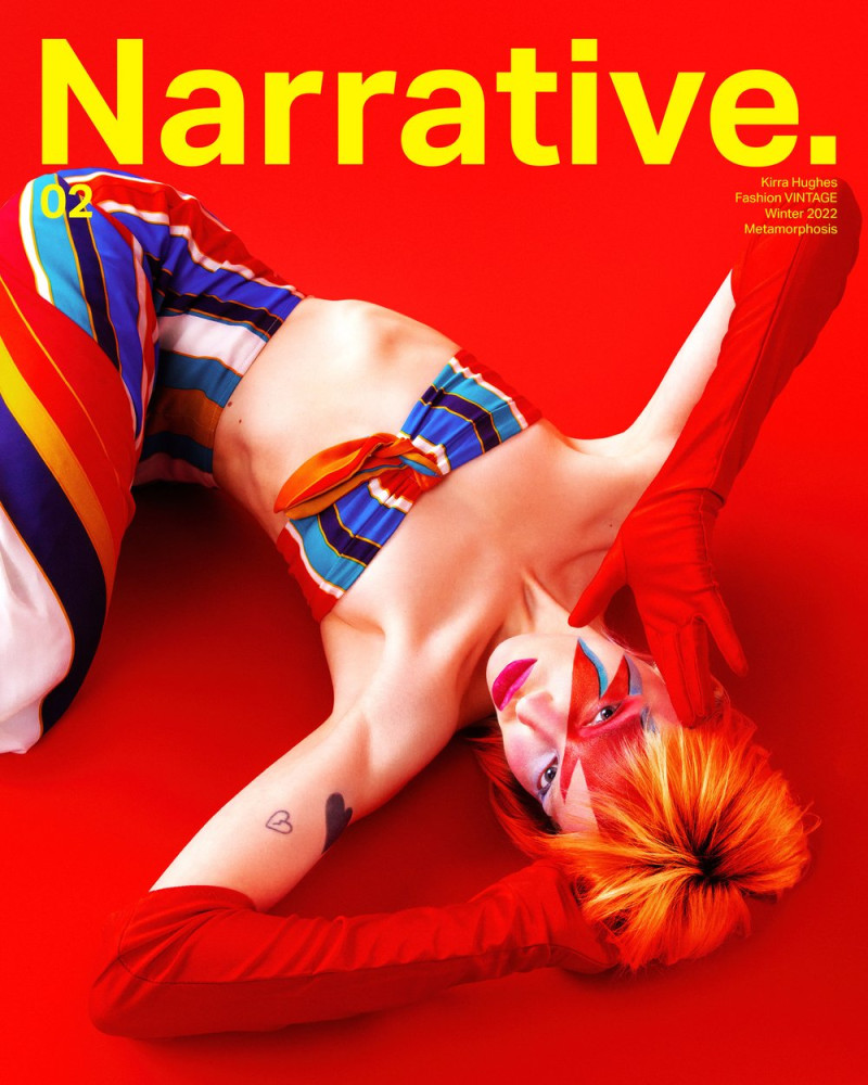 Kirra Hughes featured on the Narrative. cover from December 2021