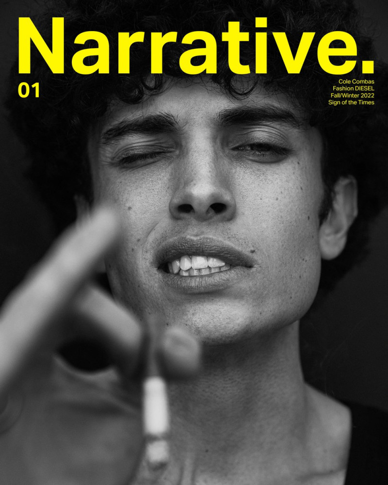 Cole Combas featured on the Narrative. cover from September 2021