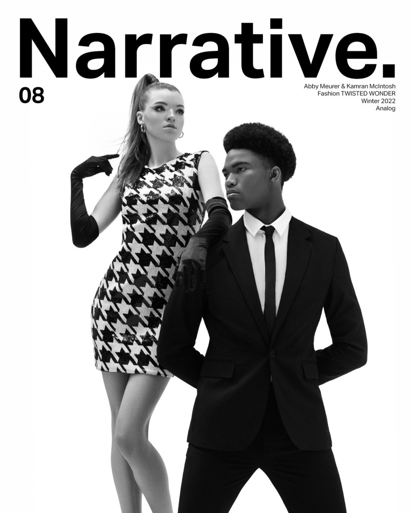 Abby Meurer, Kamran McIntosh featured on the Narrative. cover from December 2022