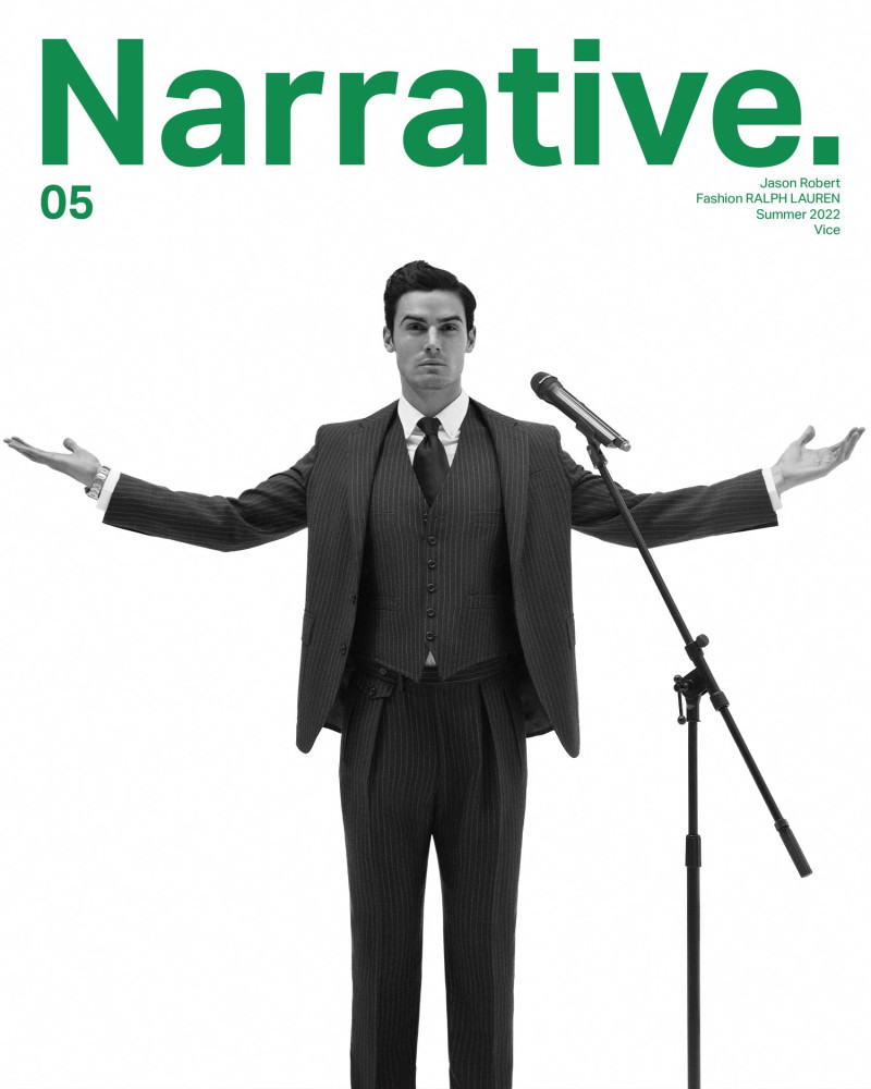 Jason Robert featured on the Narrative. cover from June 2022