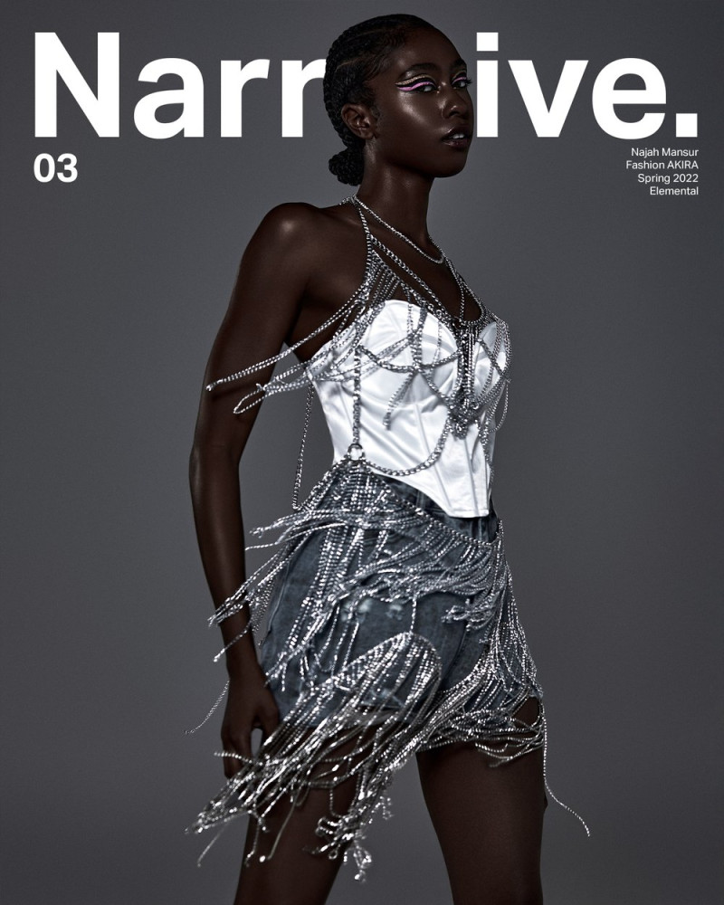 Najah Mansur featured on the Narrative. cover from March 2022