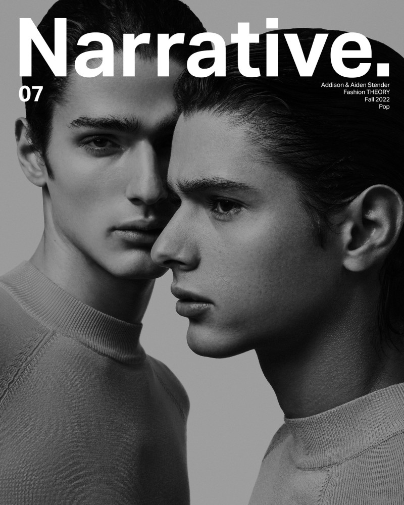 Addison Stender, Aidan Stender featured on the Narrative. cover from September 2022