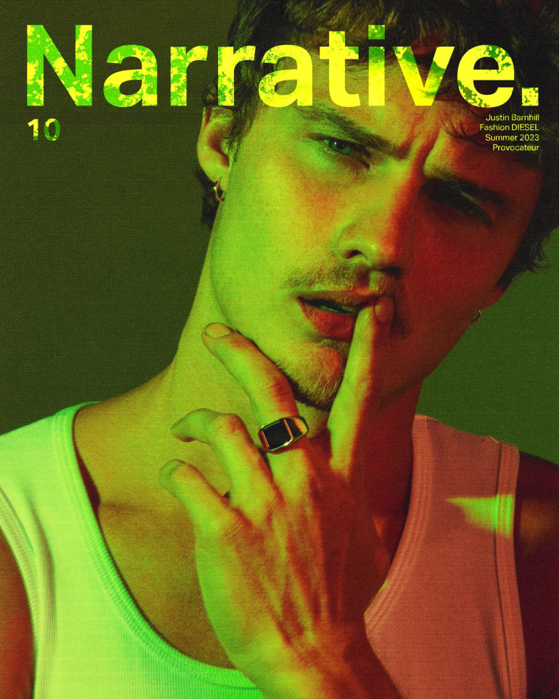 Justin Barnhill featured on the Narrative. cover from June 2023