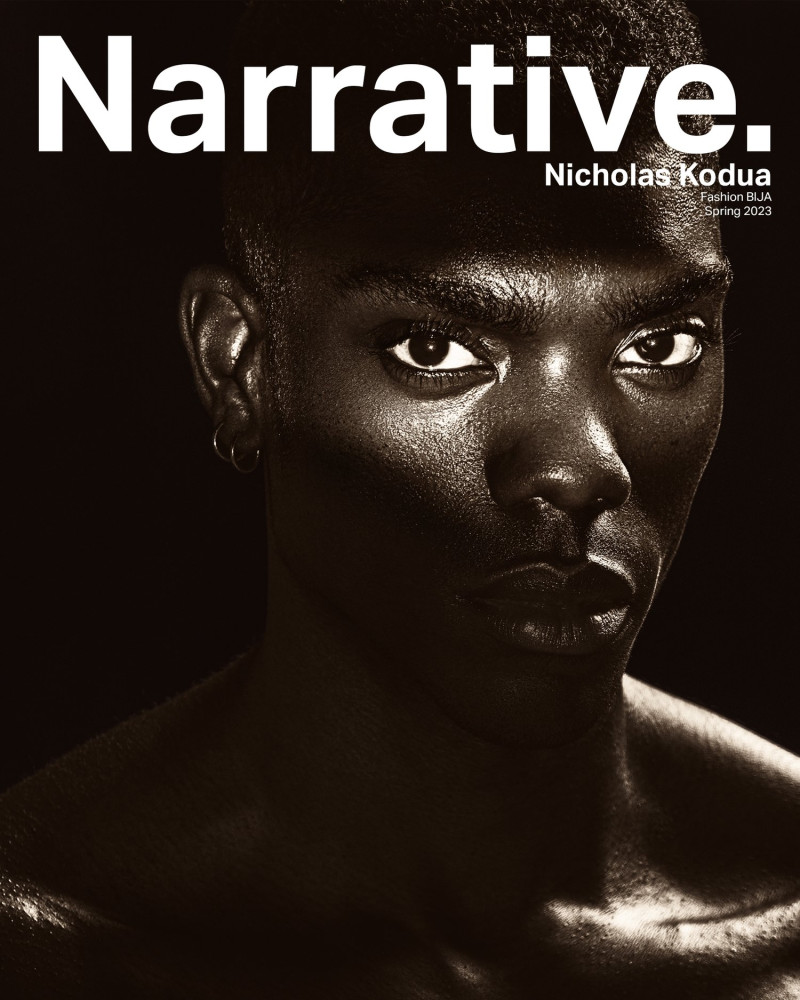 Nicholas Kodua featured on the Narrative. cover from March 2023