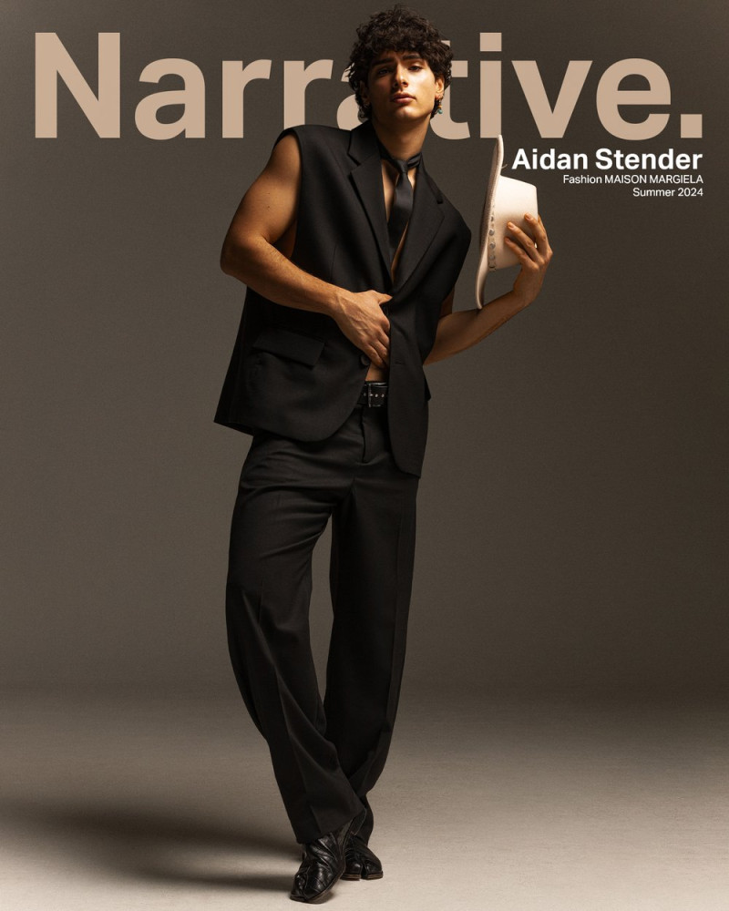 Aidan Stender featured on the Narrative. cover from June 2024