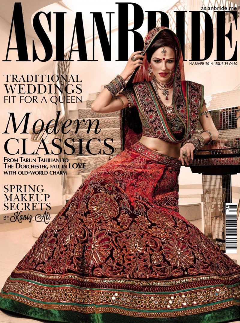  featured on the Asian Bride cover from March 2014