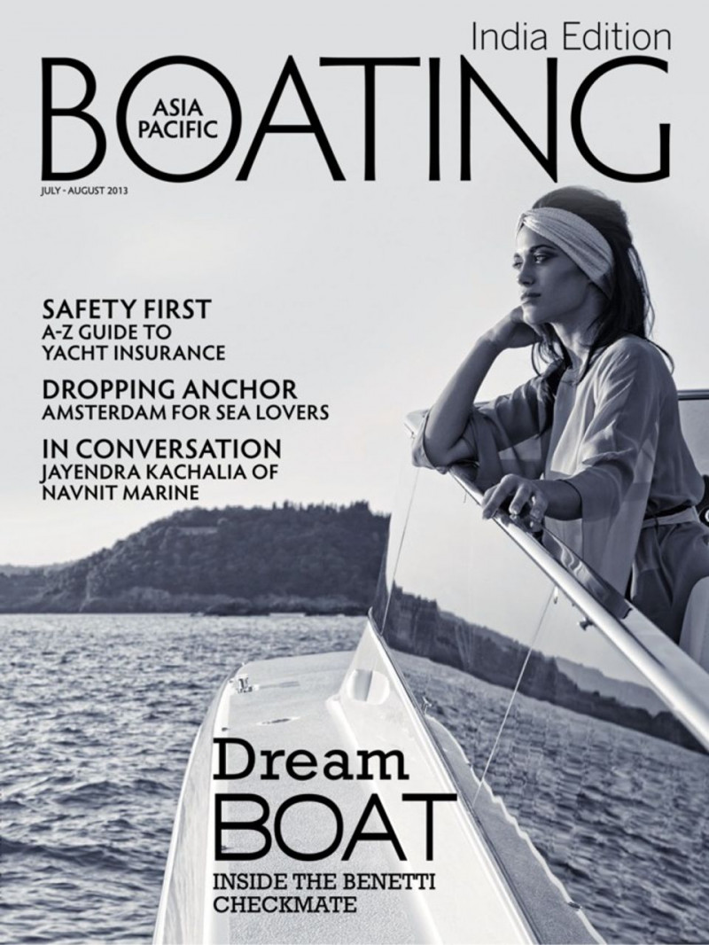  featured on the Asia Pacific Boating cover from July 2013
