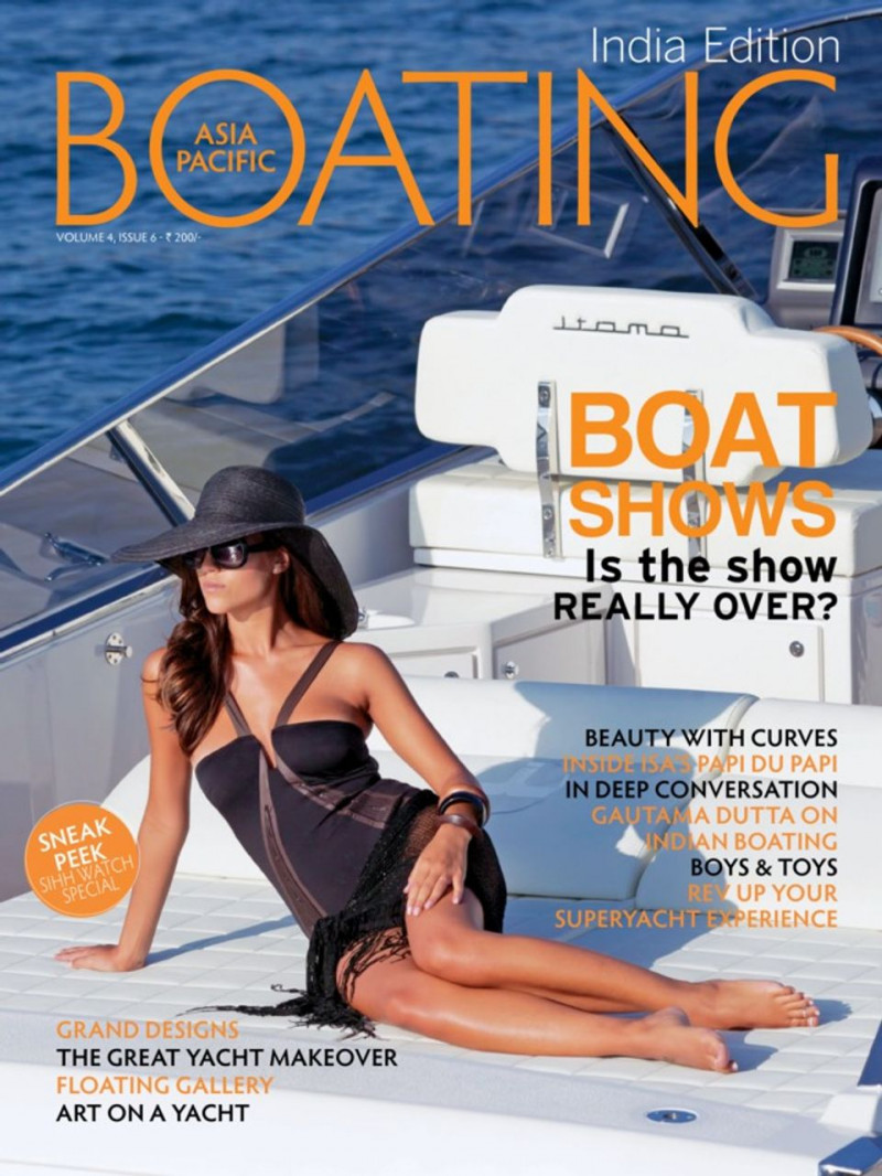  featured on the Asia Pacific Boating cover from March 2013