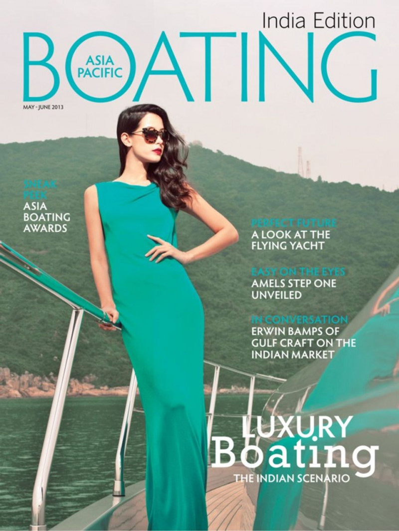  featured on the Asia Pacific Boating cover from May 2013