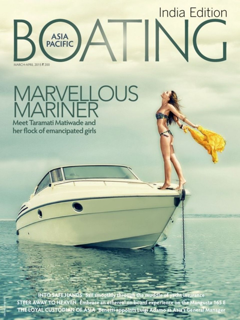  featured on the Asia Pacific Boating cover from March 2015