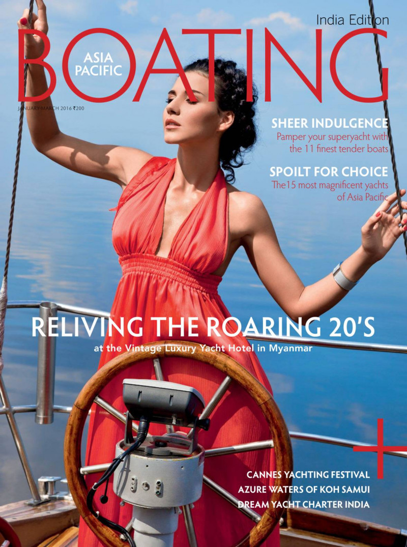  featured on the Asia Pacific Boating cover from January 2016