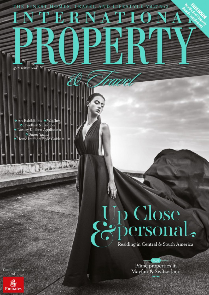  featured on the International Property cover from March 2020