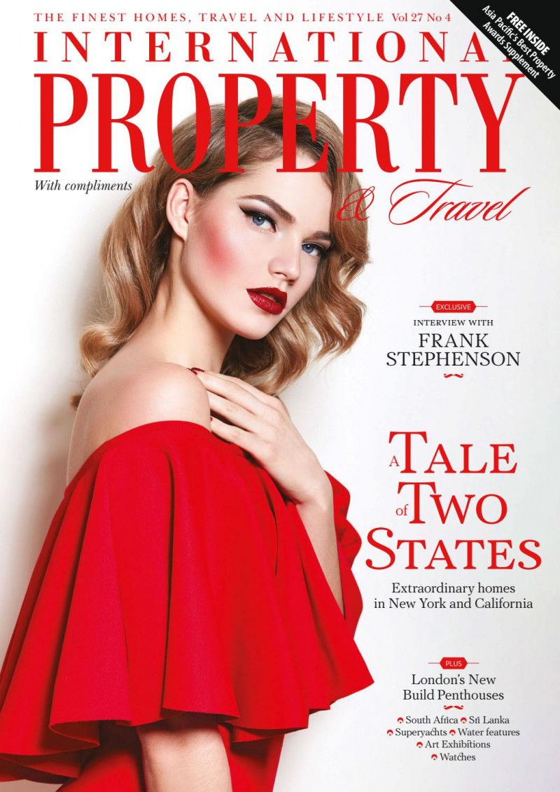  featured on the International Property cover from November 2020