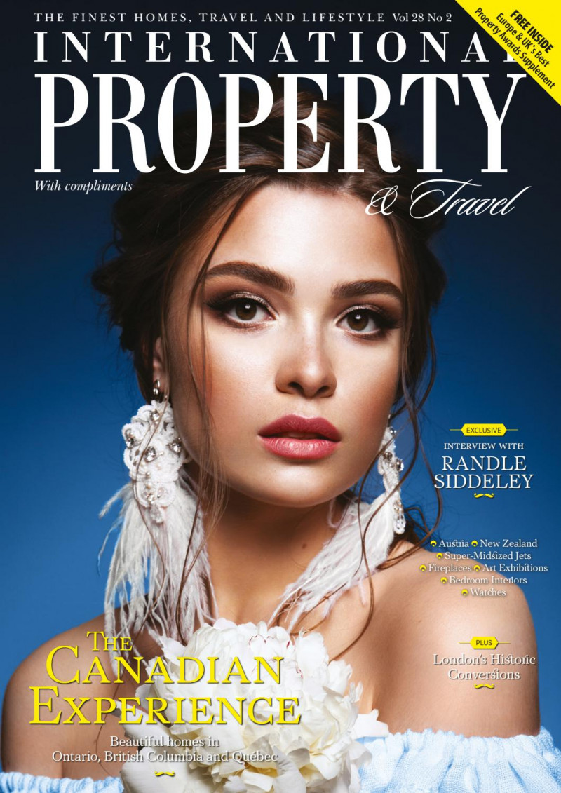  featured on the International Property cover from March 2021