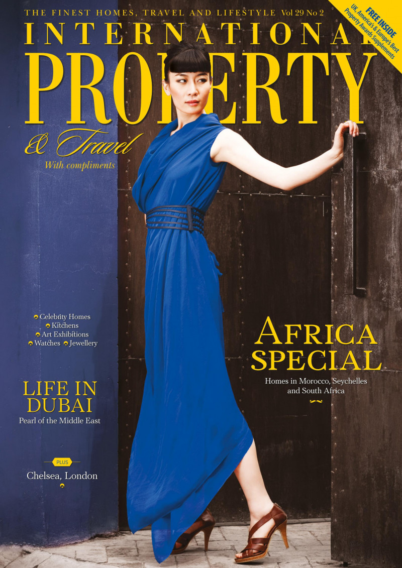  featured on the International Property cover from March 2022