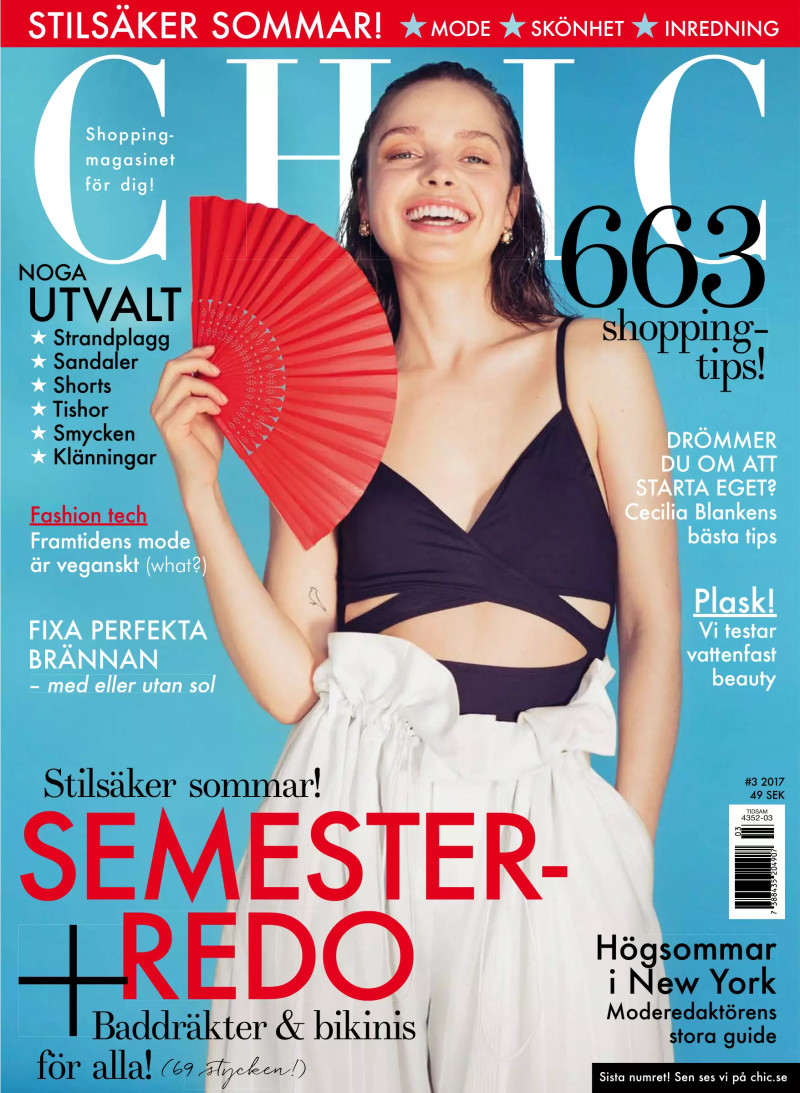  featured on the Chic Sweden cover from May 2017
