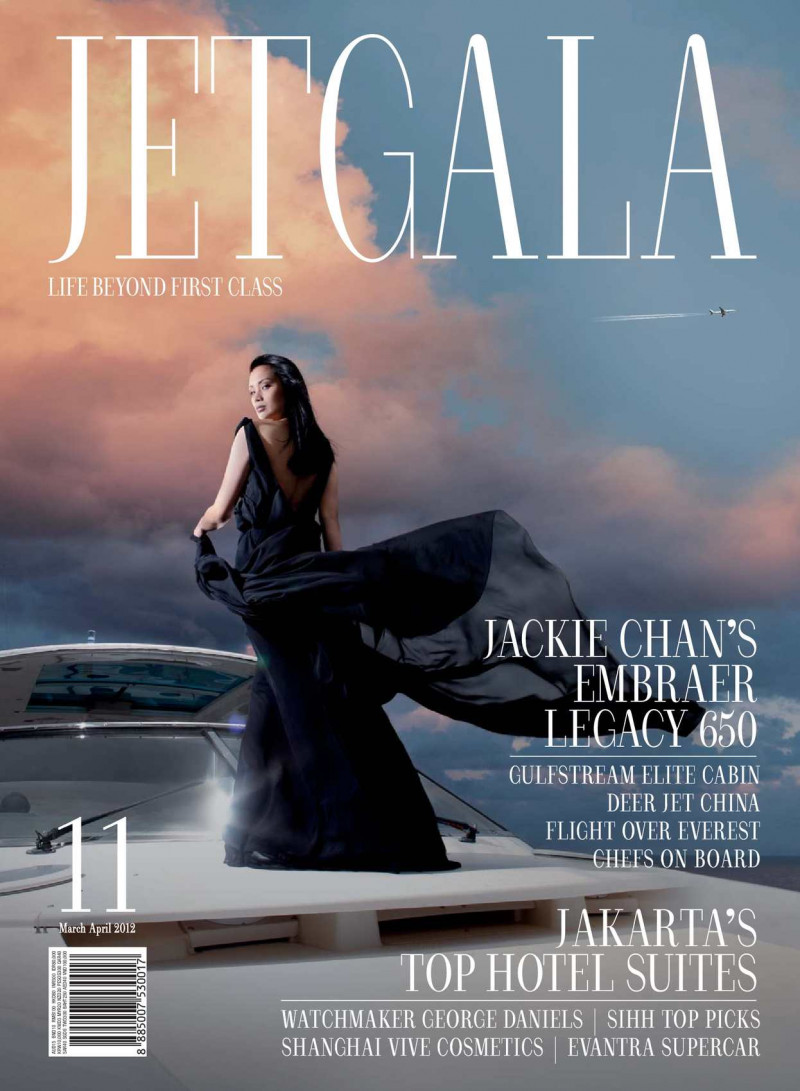  featured on the Jetgala cover from March 2012