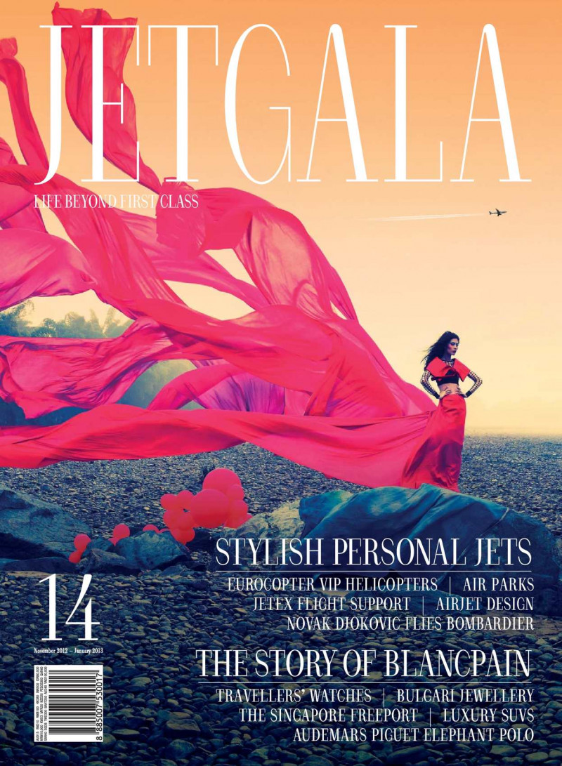  featured on the Jetgala cover from November 2012