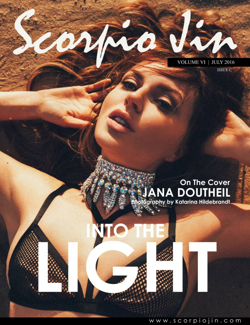 Jana Doutheil featured on the Scorpio Jin cover from July 2016