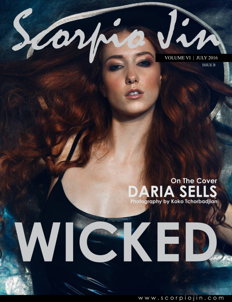 Daria Sells featured on the Scorpio Jin cover from July 2016