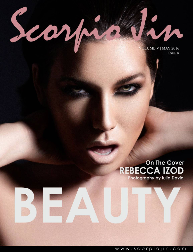 Rebecca Izod featured on the Scorpio Jin cover from May 2016