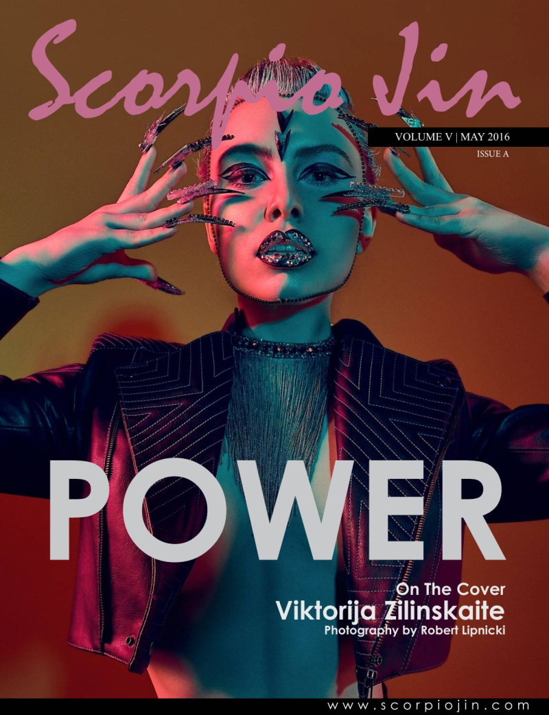 Viktorija Zilinskaite featured on the Scorpio Jin cover from May 2016