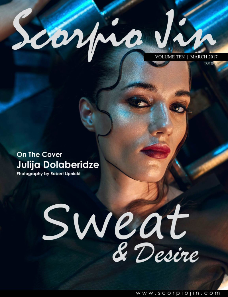 Julija Dolaberidze featured on the Scorpio Jin cover from March 2017