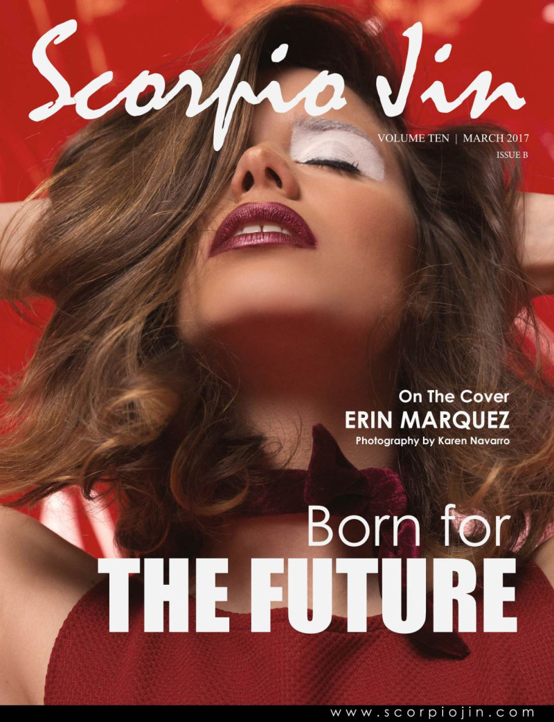 Erin Marquez featured on the Scorpio Jin cover from March 2017