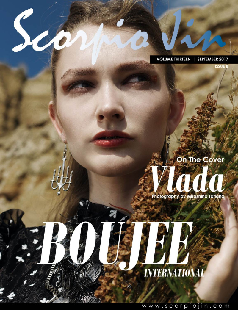 Vlada featured on the Scorpio Jin cover from September 2017