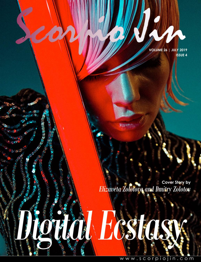 Elizaveta Zolotova featured on the Scorpio Jin cover from July 2019