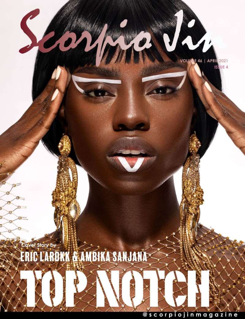 Ambika Sanjana featured on the Scorpio Jin cover from April 2021