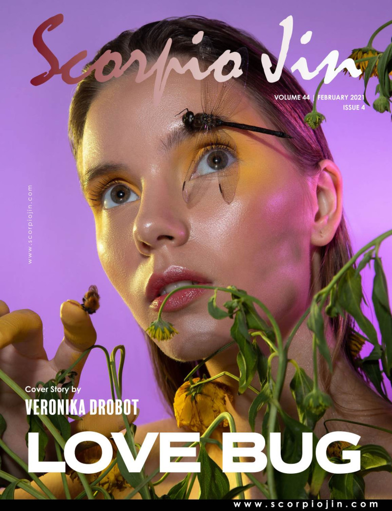 Veronika Drobot featured on the Scorpio Jin cover from February 2021