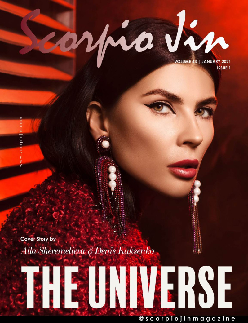 Alla Sheremetieva featured on the Scorpio Jin cover from January 2021