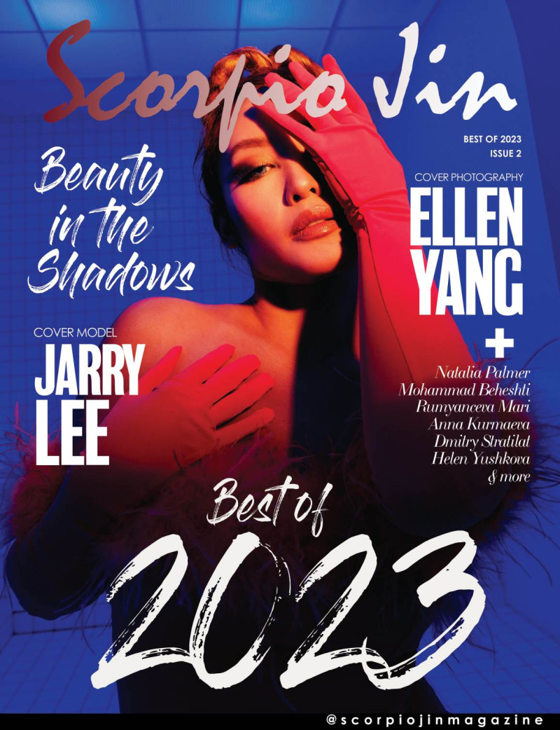 Jarry Lee featured on the Scorpio Jin cover from December 2023