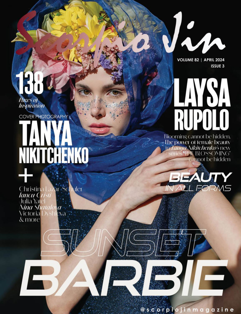 Laysa Rupolo featured on the Scorpio Jin cover from April 2024