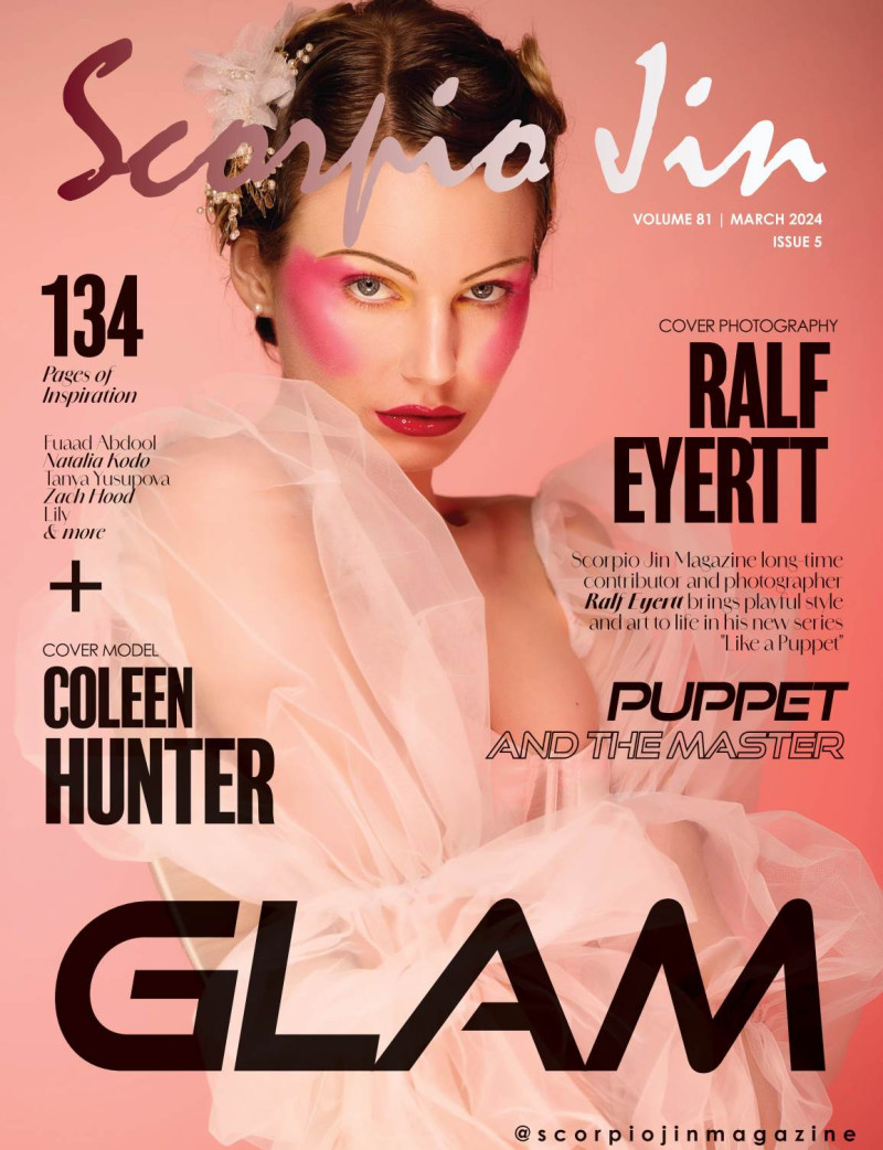 Coleen Hunter featured on the Scorpio Jin cover from March 2024