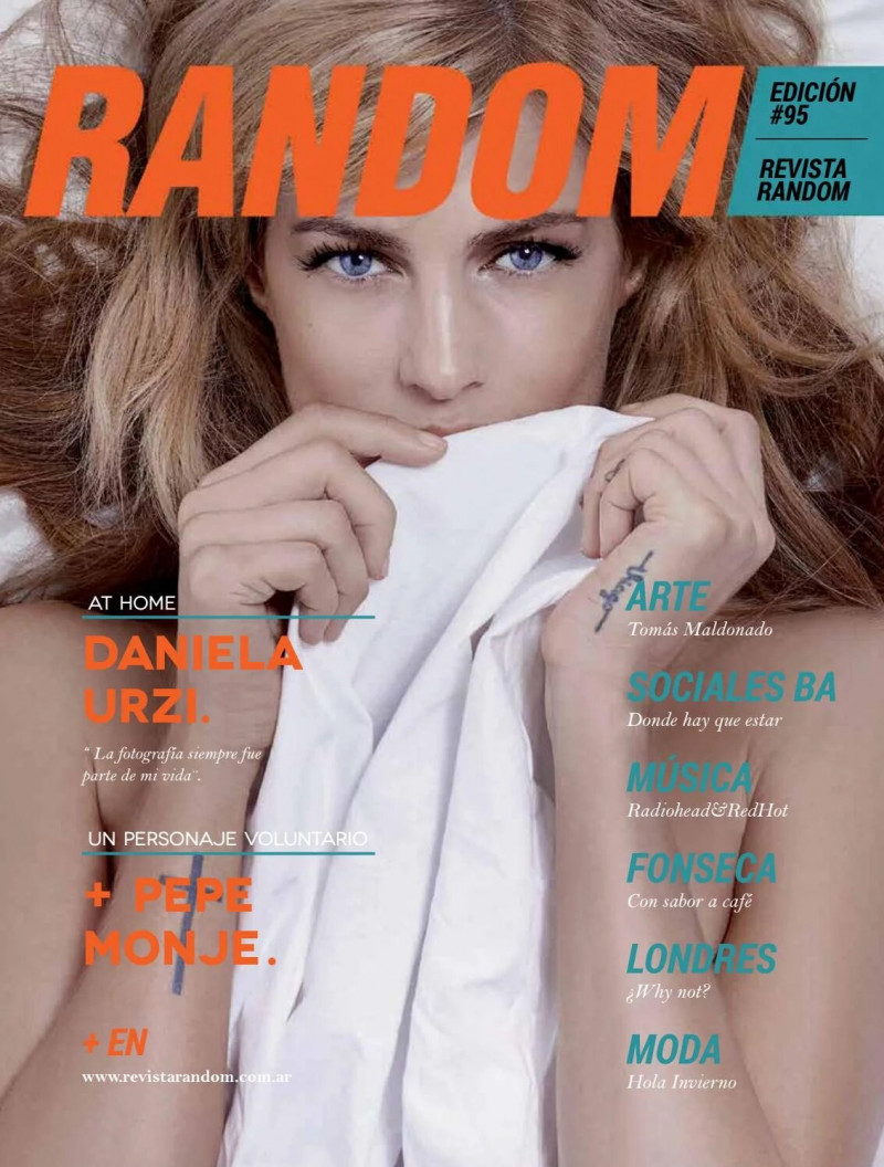 Daniela Urzi featured on the Random cover from July 2016