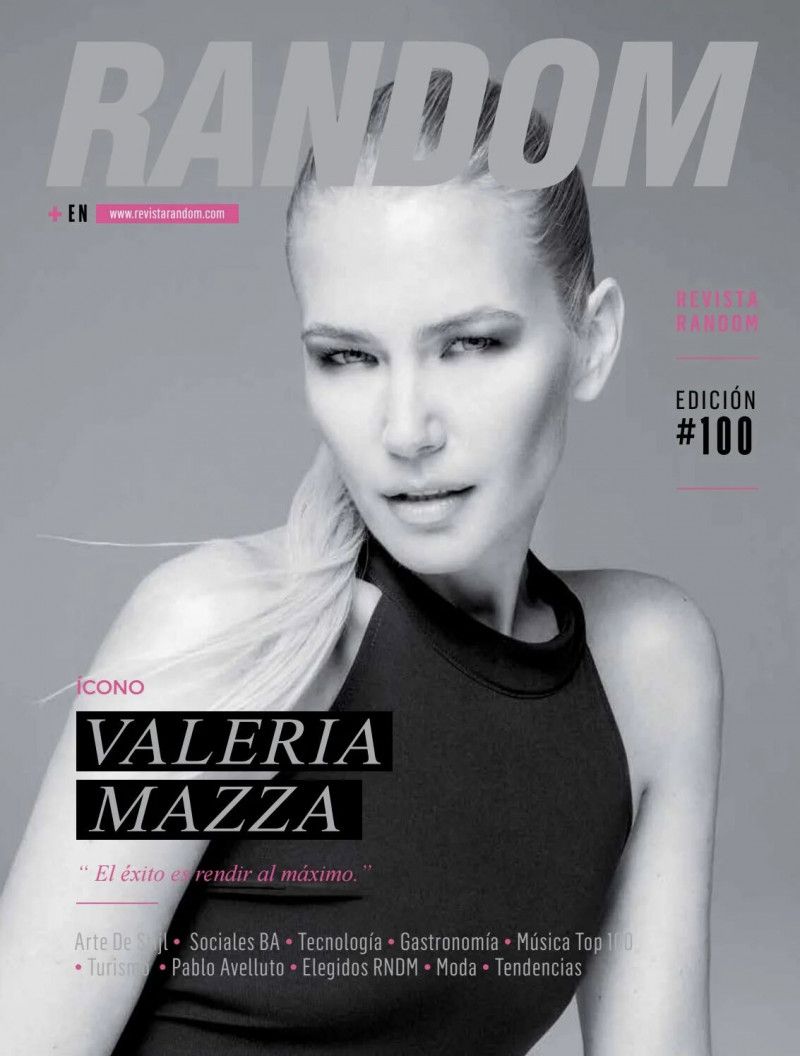 Valeria Mazza featured on the Random cover from February 2017