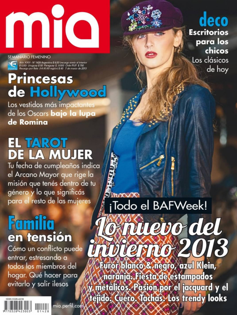  featured on the Mia Argentina cover from March 2013