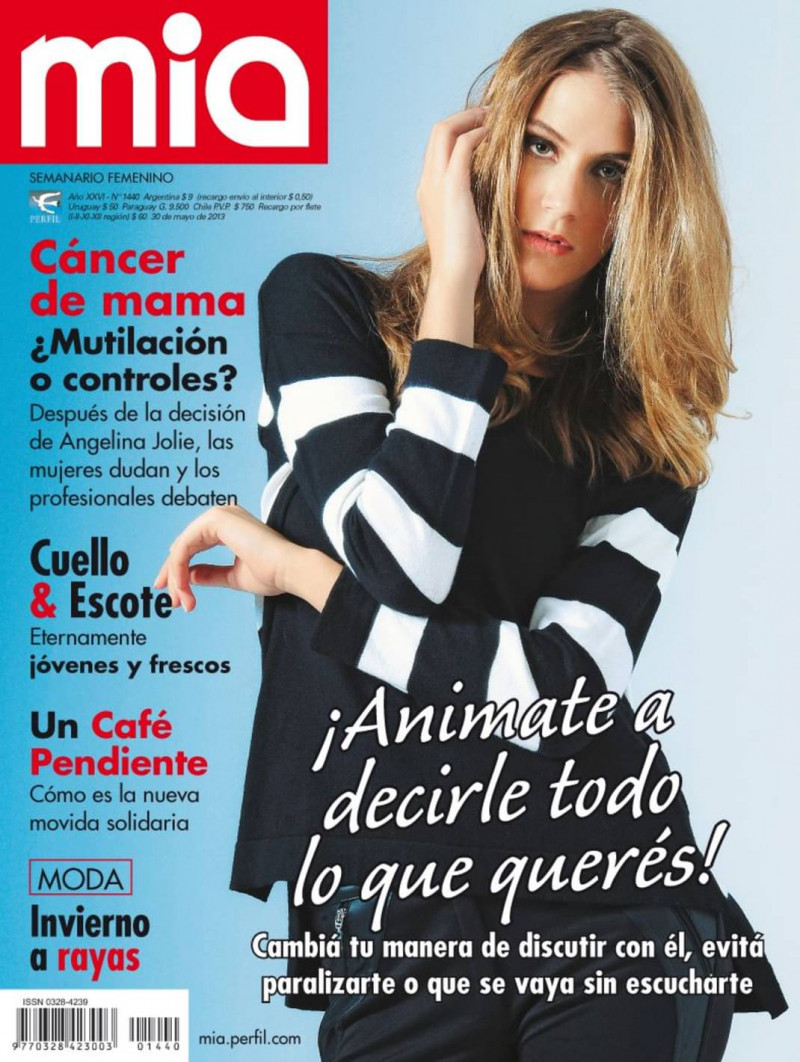  featured on the Mia Argentina cover from May 2013