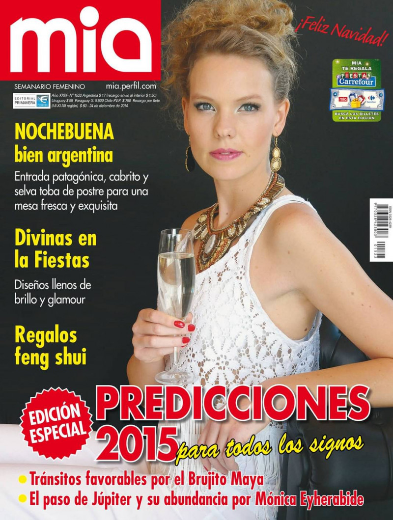  featured on the Mia Argentina cover from December 2014