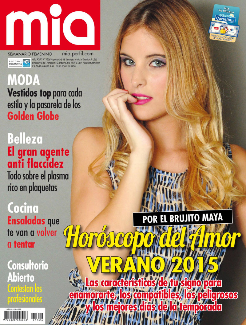  featured on the Mia Argentina cover from January 2015