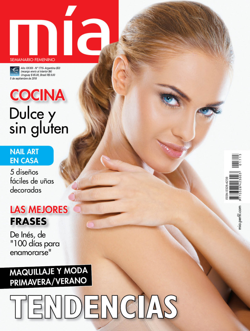  featured on the Mia Argentina cover from September 2018