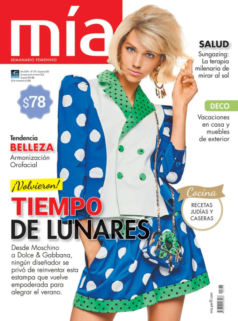  featured on the Mia Argentina cover from November 2020