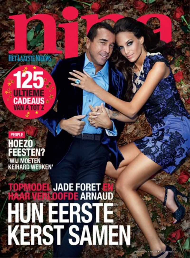 Jade Foret featured on the Nina Belgium cover from December 2011