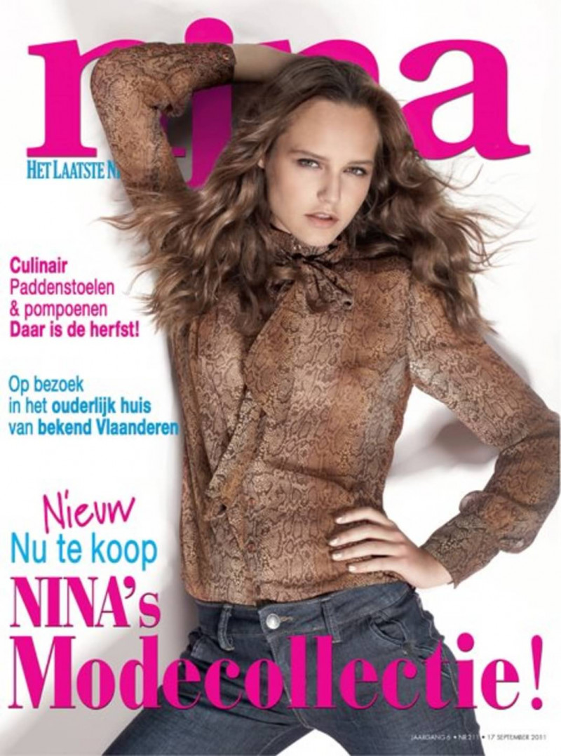 featured on the Nina Belgium cover from September 2011