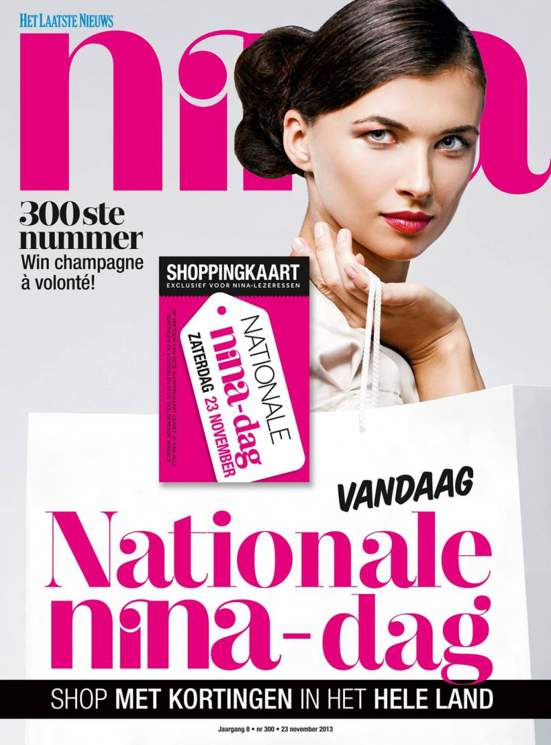  featured on the Nina Belgium cover from November 2013