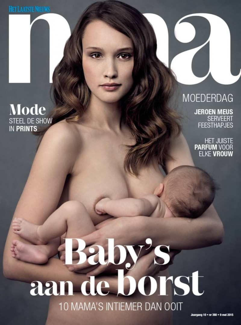  featured on the Nina Belgium cover from May 2015