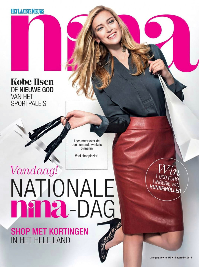  featured on the Nina Belgium cover from November 2015