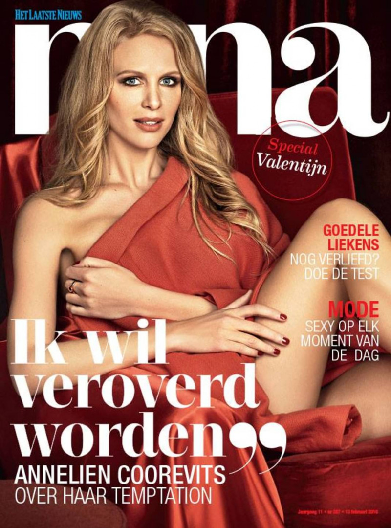 Annelien Coorevits featured on the Nina Belgium cover from February 2016